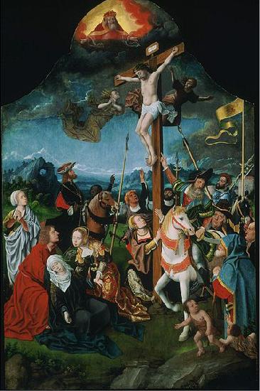 Jan Mostaert The Crucifixion China oil painting art